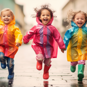 Impermeabile per bambini: caldi e asciutti anche nel gioco