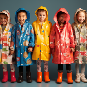 Impermeabili per bambini con motivi divertenti: una scelta intelligente e divertente per i piccoli