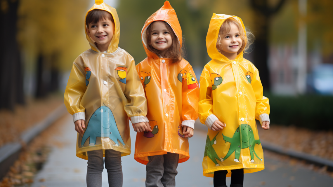 Impermeabili per bambini con stampe: un modo divertente di affrontare i giorni di pioggia