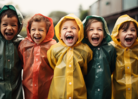 gli impermeabili traspiranti per bambini