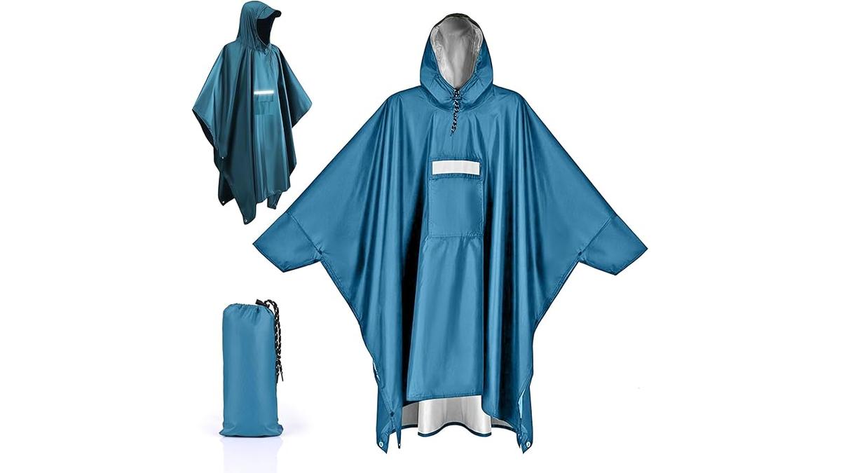 Poncho Antipioggia per Adulti Apritsce