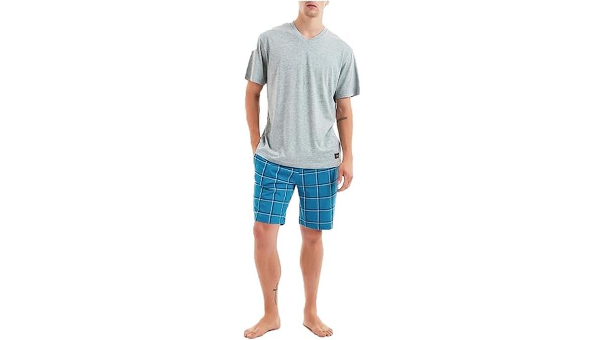 RAGNO Pigiama Corto in Jersey di Cotone Art.U333NE