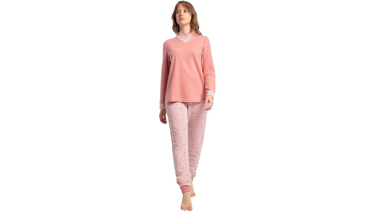 Ragno Pigiama Donna Cotone Invernale DO44N2