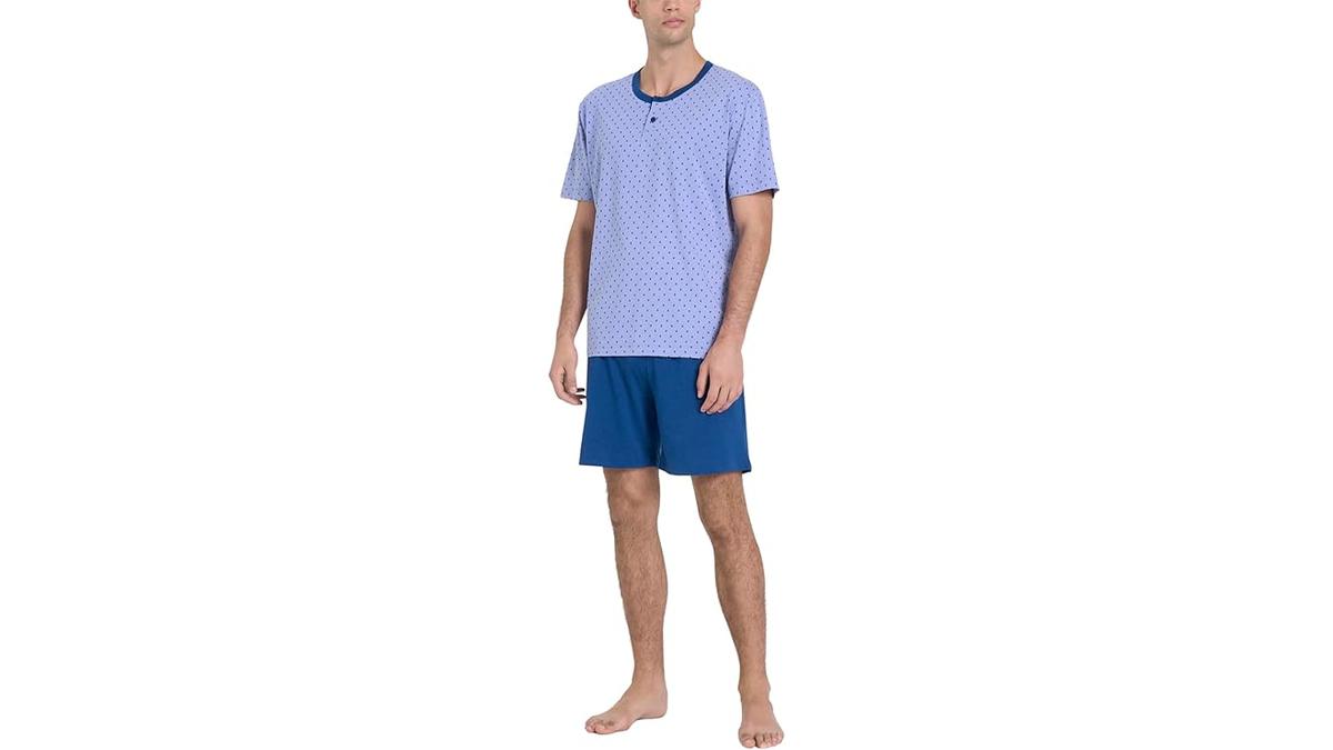 Ragno Pigiama Uomo Mezza Manica 100% Cotone U909ND