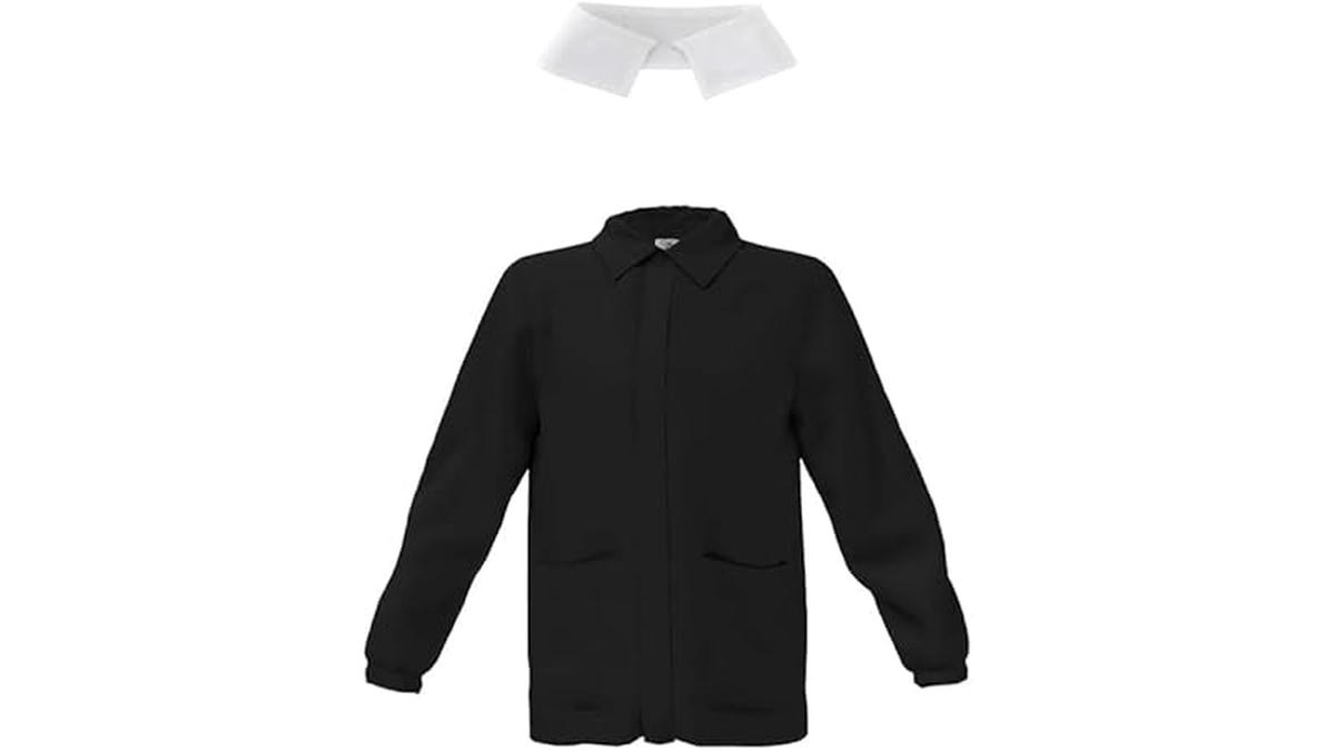Casacca Nera Scuola Elementare Bambino Siggi