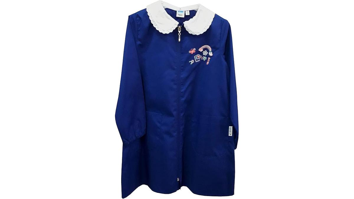 Grembiule Scuola Elementare Bambina Blu Siggi Grembiule Scuola Elementare Bambina Blu Siggi