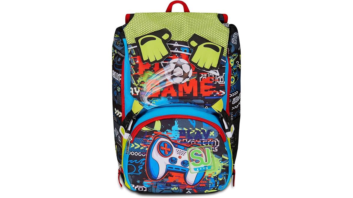 SJ GANG STYLE JAM GANG Zaino Scuola Estensibile Seven