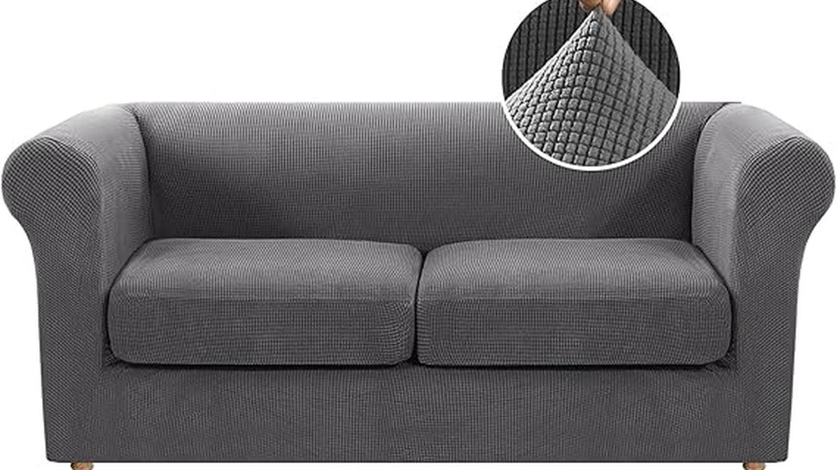 BXFUL Copridivano Chesterfield elasticizzato con fodere