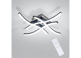 Comely 28W 3200LM Plafoniera LED Soffitto Dimmerabile con Telecomando 3000K-6500K Plafoniera LED Soffitto Dimmerabile