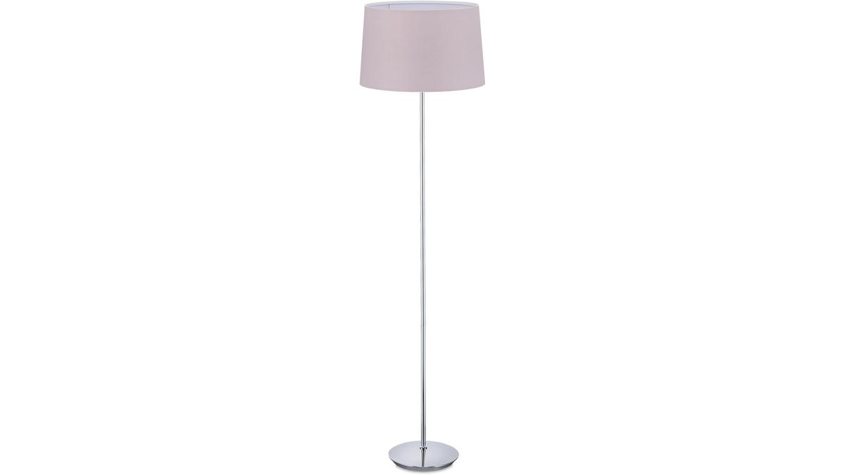 Relaxdays Lampada da Terra con Paralume