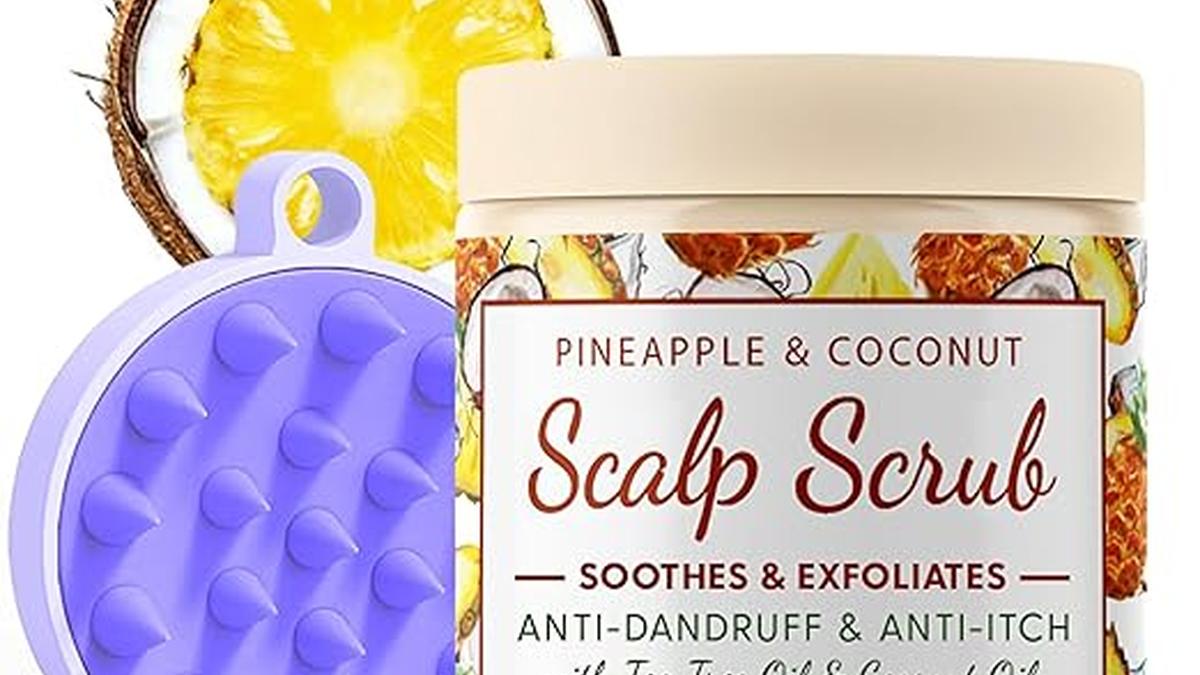 Scrub per cuoio capelluto con sale del Mar Morto
