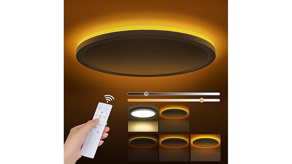 Tyreses Plafoniera LED Soffitto Dimmerabile 24W