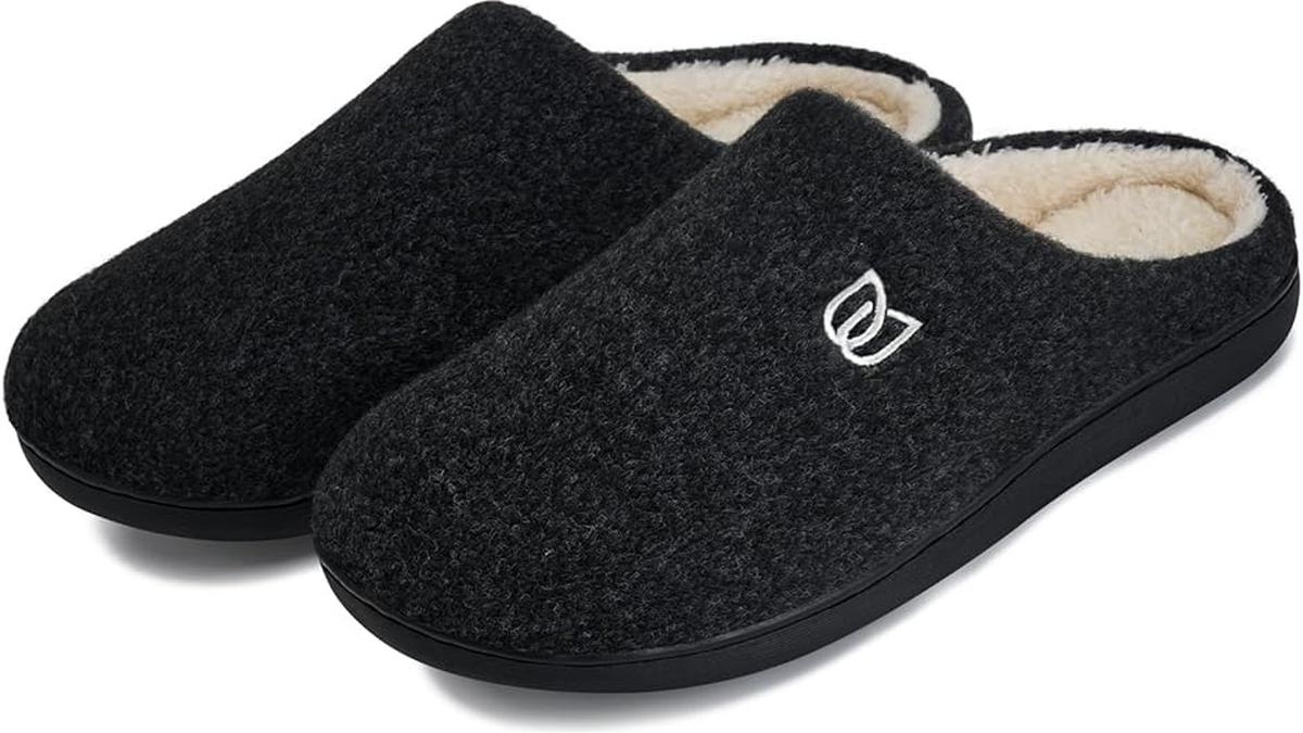 WateLves Pantofole Feltro Memory Foam