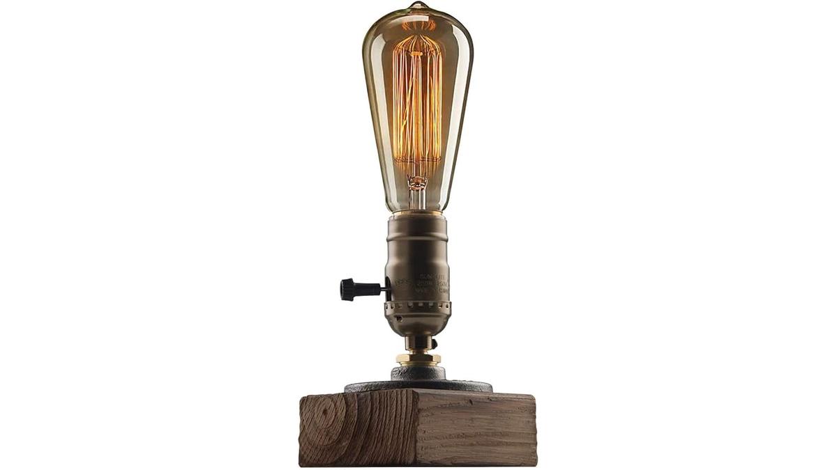 XIHOME Lampada da Tavolo Industrial Steampunk