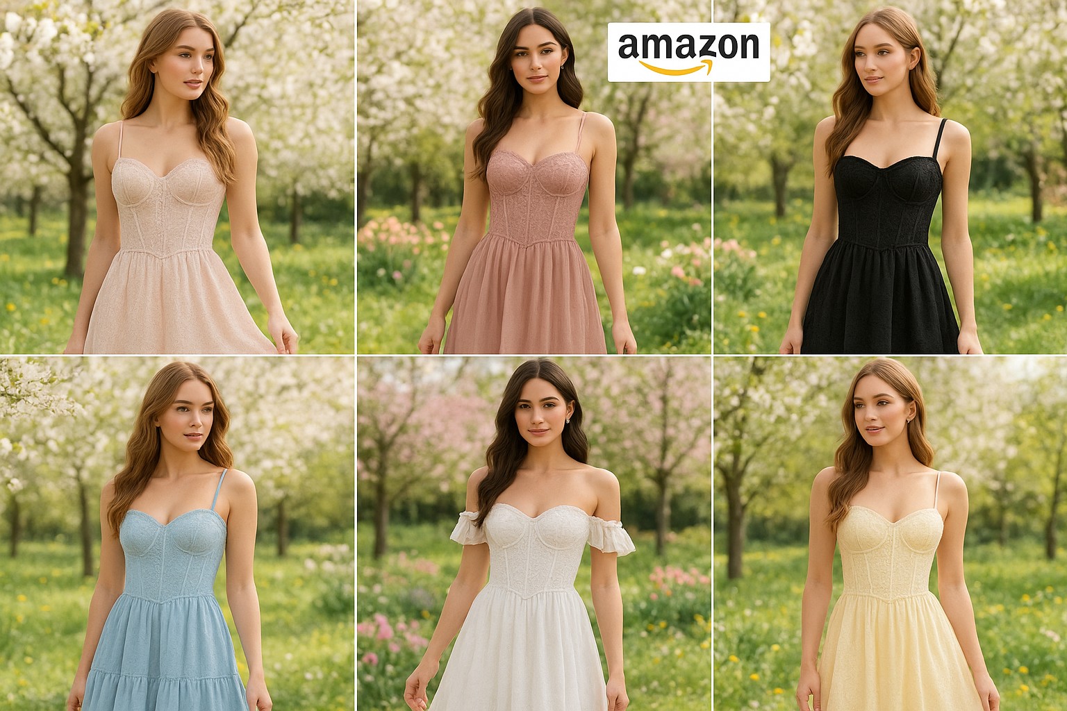 I migliori abiti a corsetto disponibili su Amazon