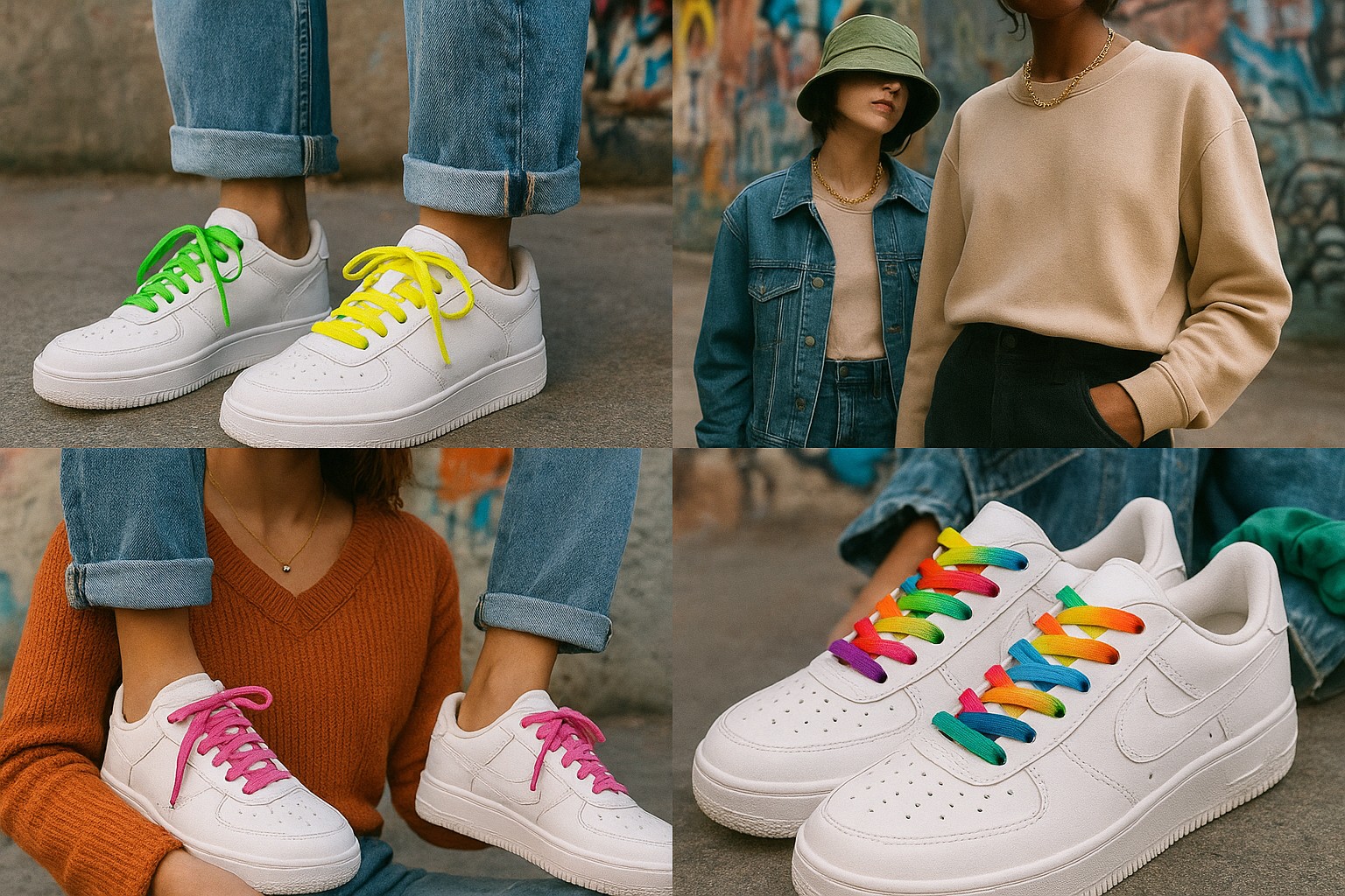 Lacci in Technicolor: Trasforma le Tue Sneakers in Pieni di Personalità