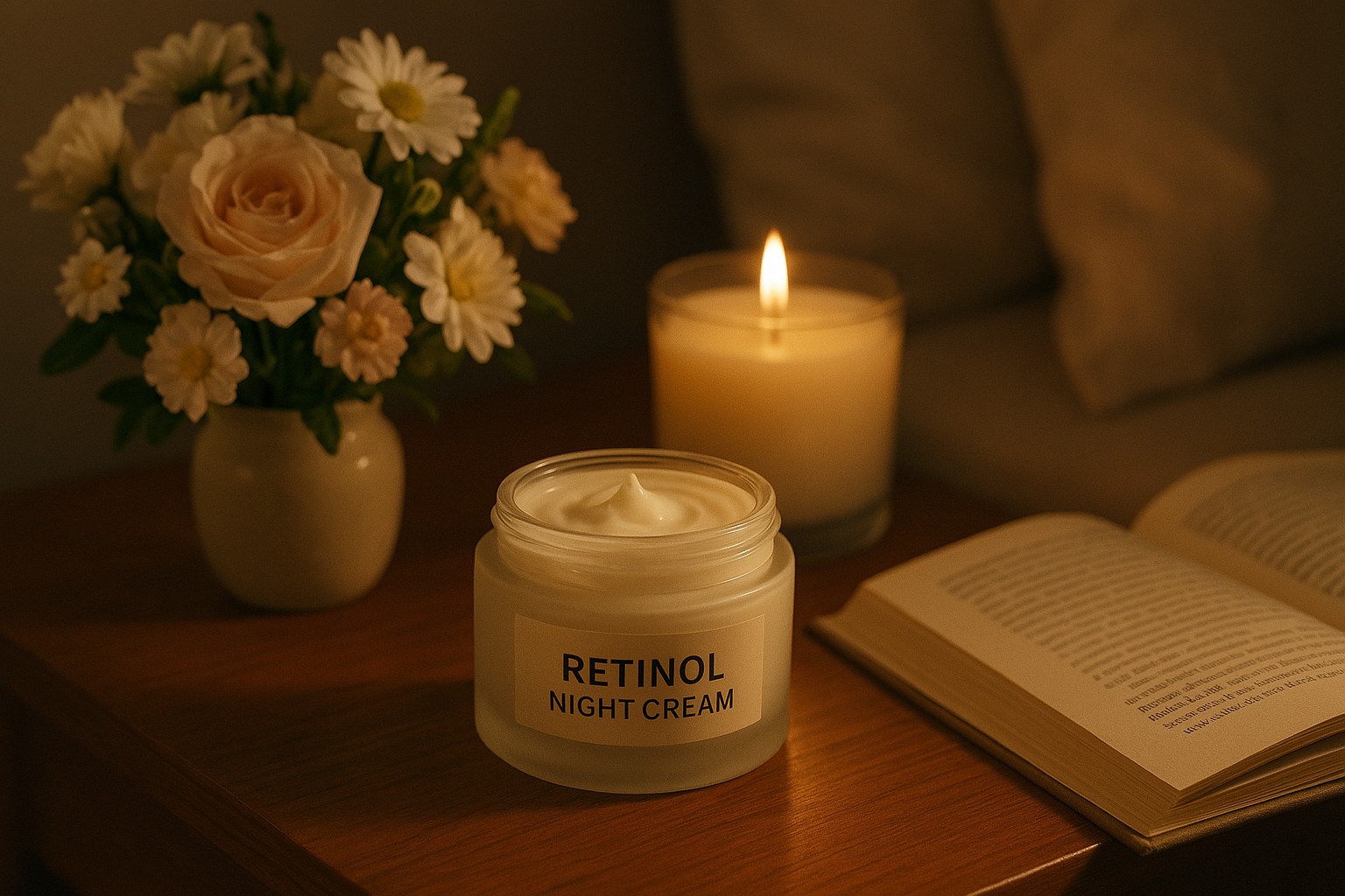 Crema Notte al Retinolo: La Chiave per un Viso Radioso