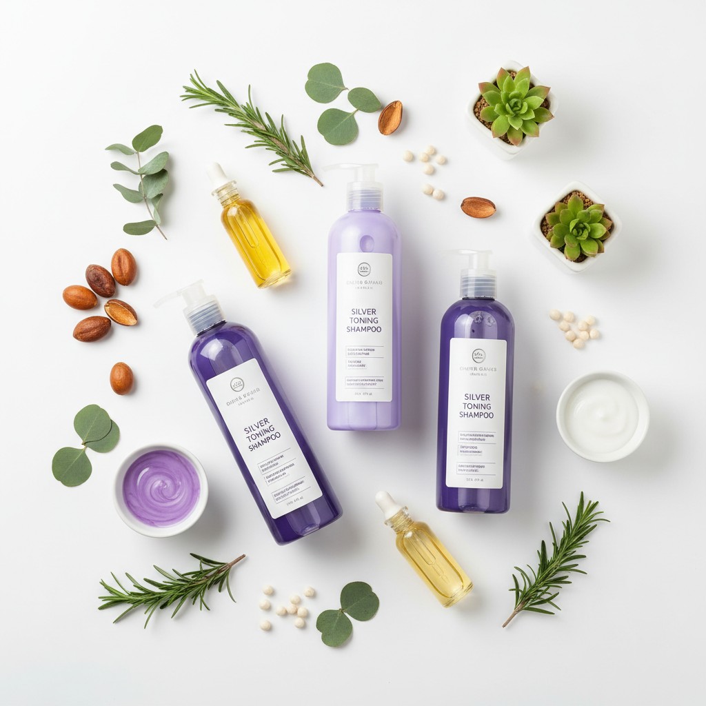 I migliori shampoo per capelli grigi naturali o decolorati
