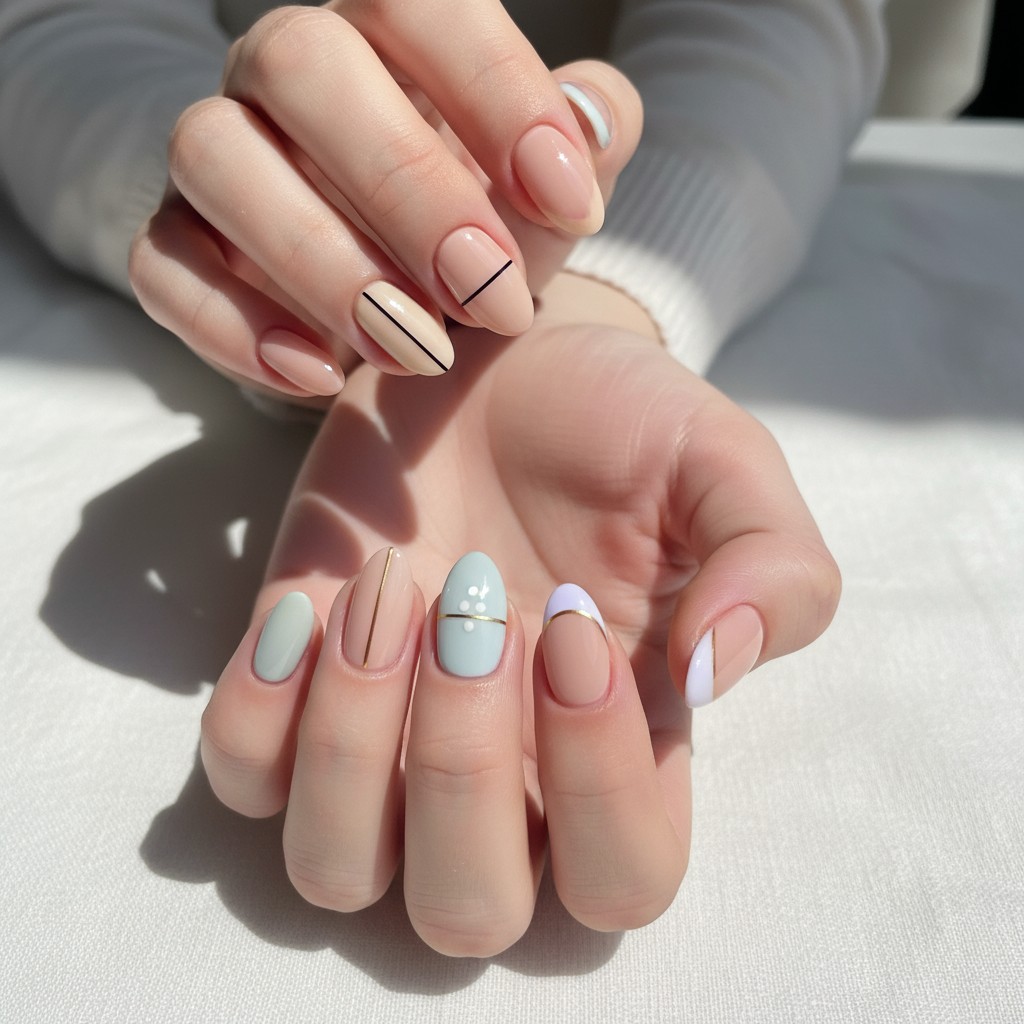 Nail art minimaliste per unghie corte: idee e spunti creativi
