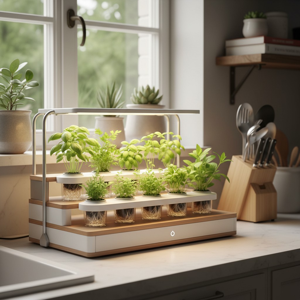 Pollice Verde Cercasi: Mini Orti Idroponici da Cucina per Aromi Freschi