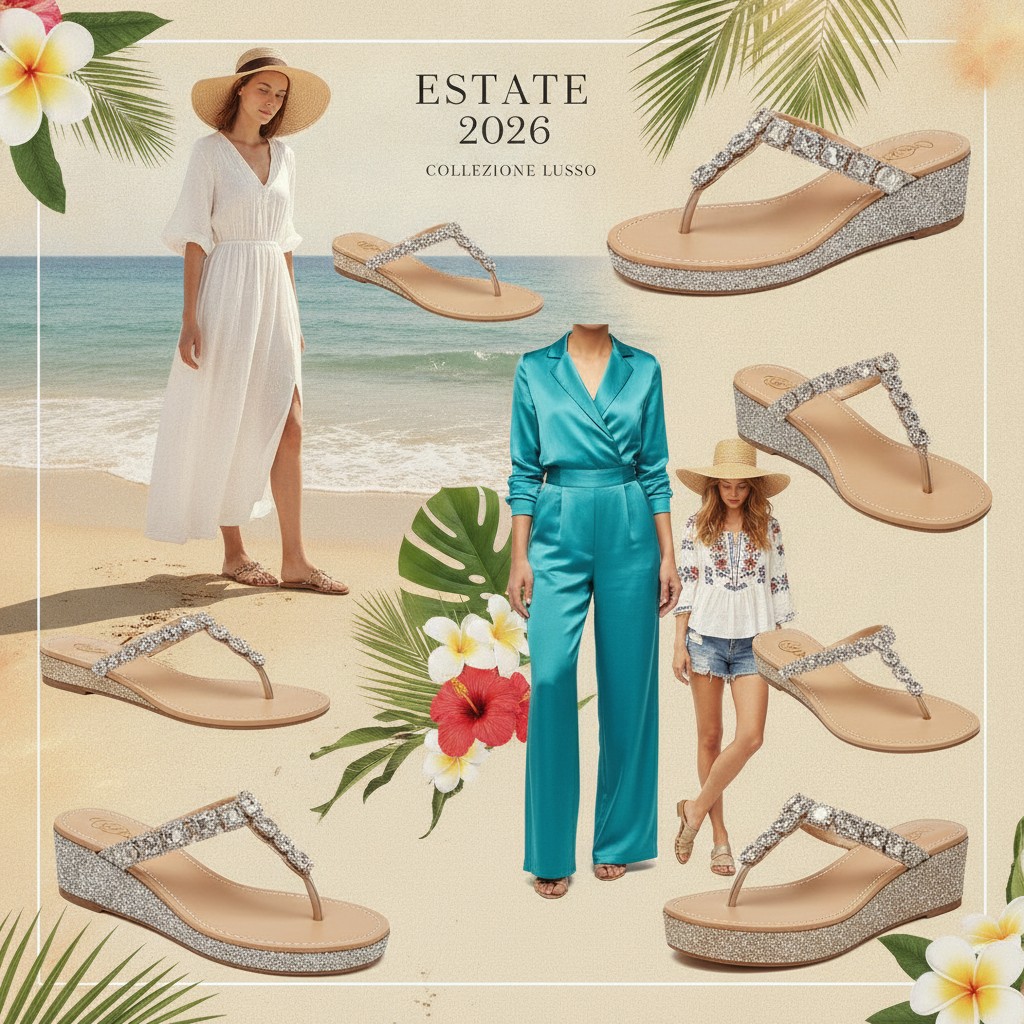 Infradito Preziose: L’Easy Chic da Indossare in Ogni Occasione
