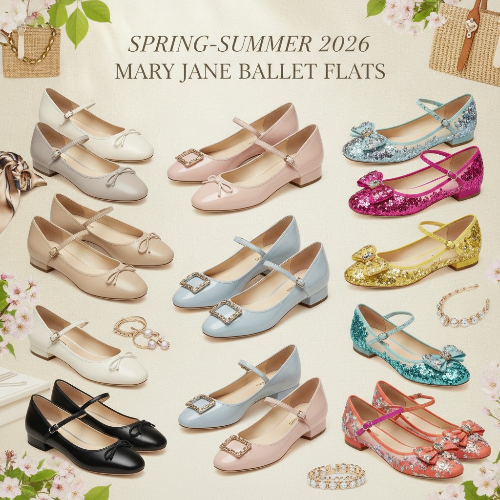 Ballerine Mary Jane: Tutti i Trend della Primavera-Estate