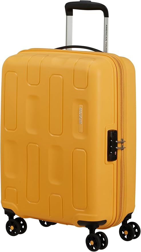 American Tourister Ellipso trolley cabina giallo