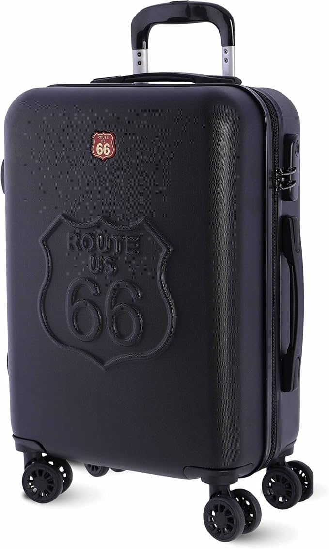 Route 66 Trolley Cabina 55x40x20: rigido, leggero 2,5 kg route-66-trolley-cabina-55x40x20-rigido-leggero-gfs0hl3v