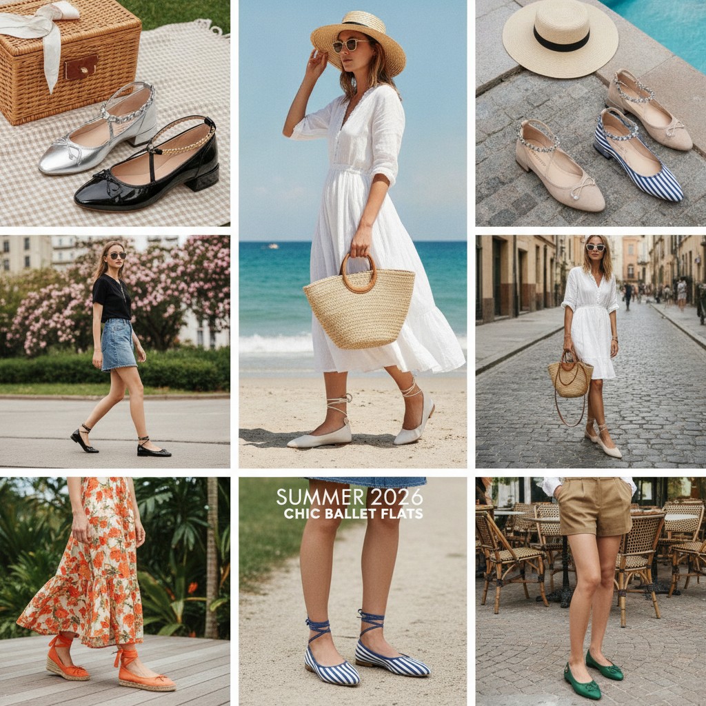 Ballerine Rivisitate: La Riscoperta dell'Eleganza Estiva