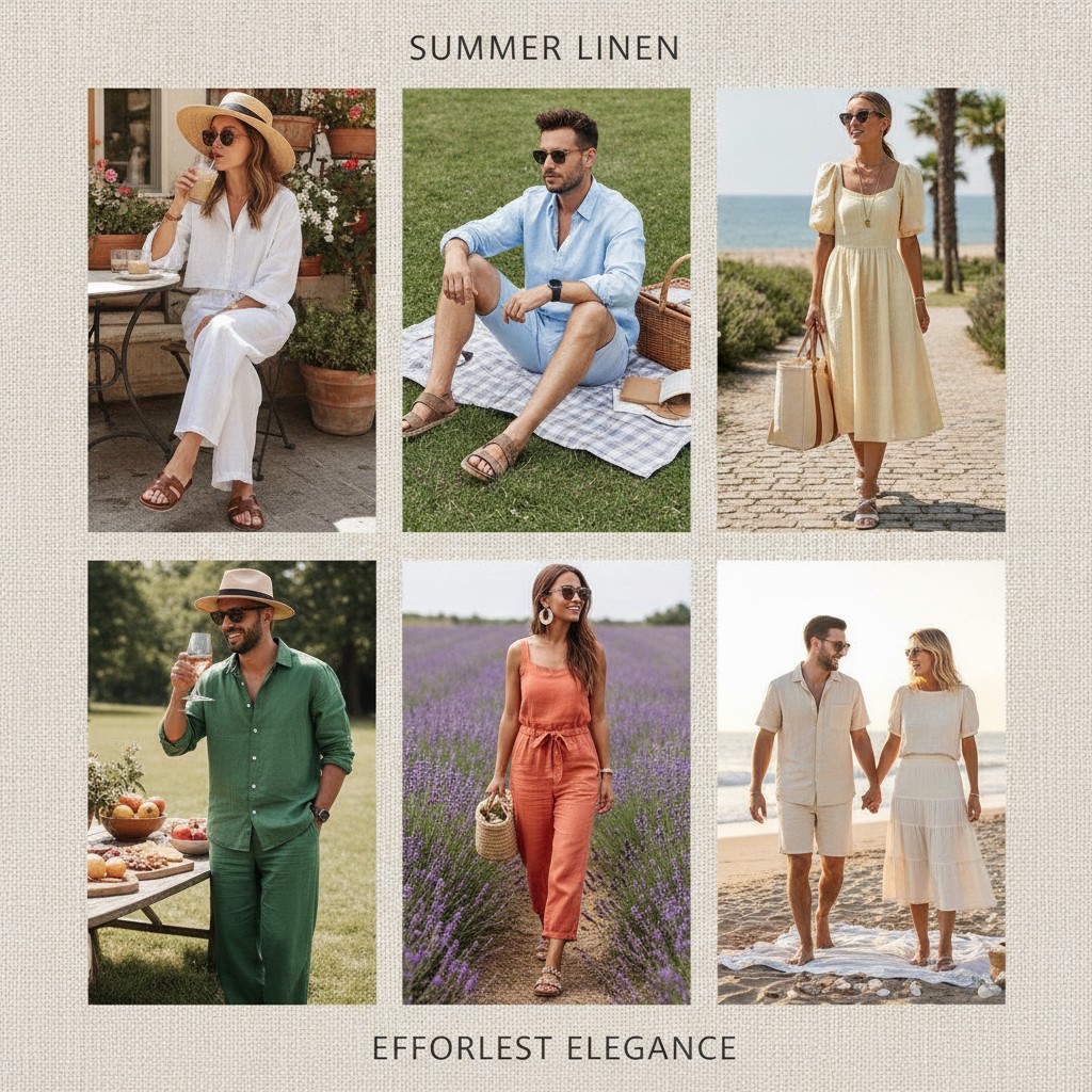 4 completi di lino di Zara, Mango e Stradivarius da comprare ora per un'estate chic e senza sforzo