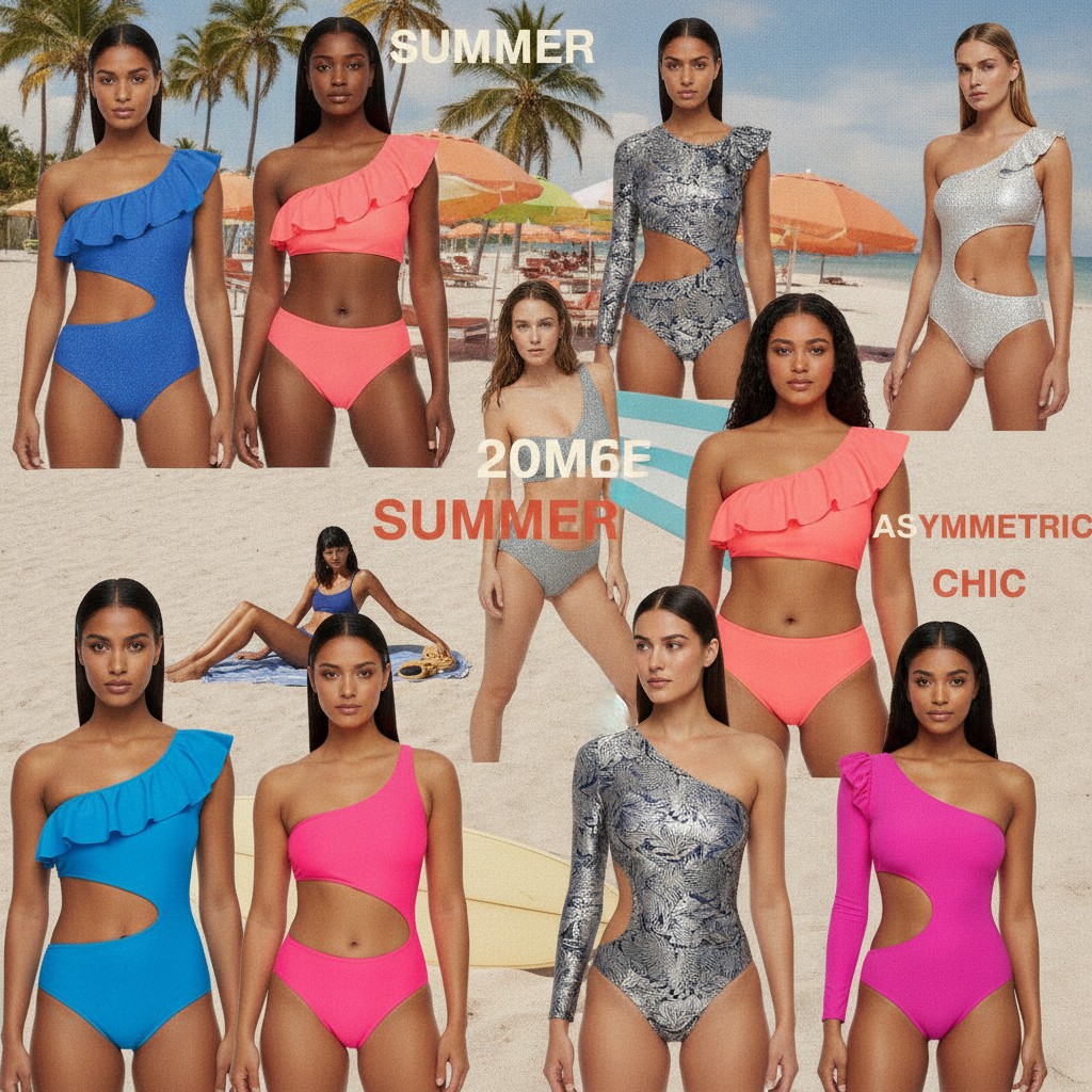 Costumi Asimmetrici: Trend della Moda Mare
