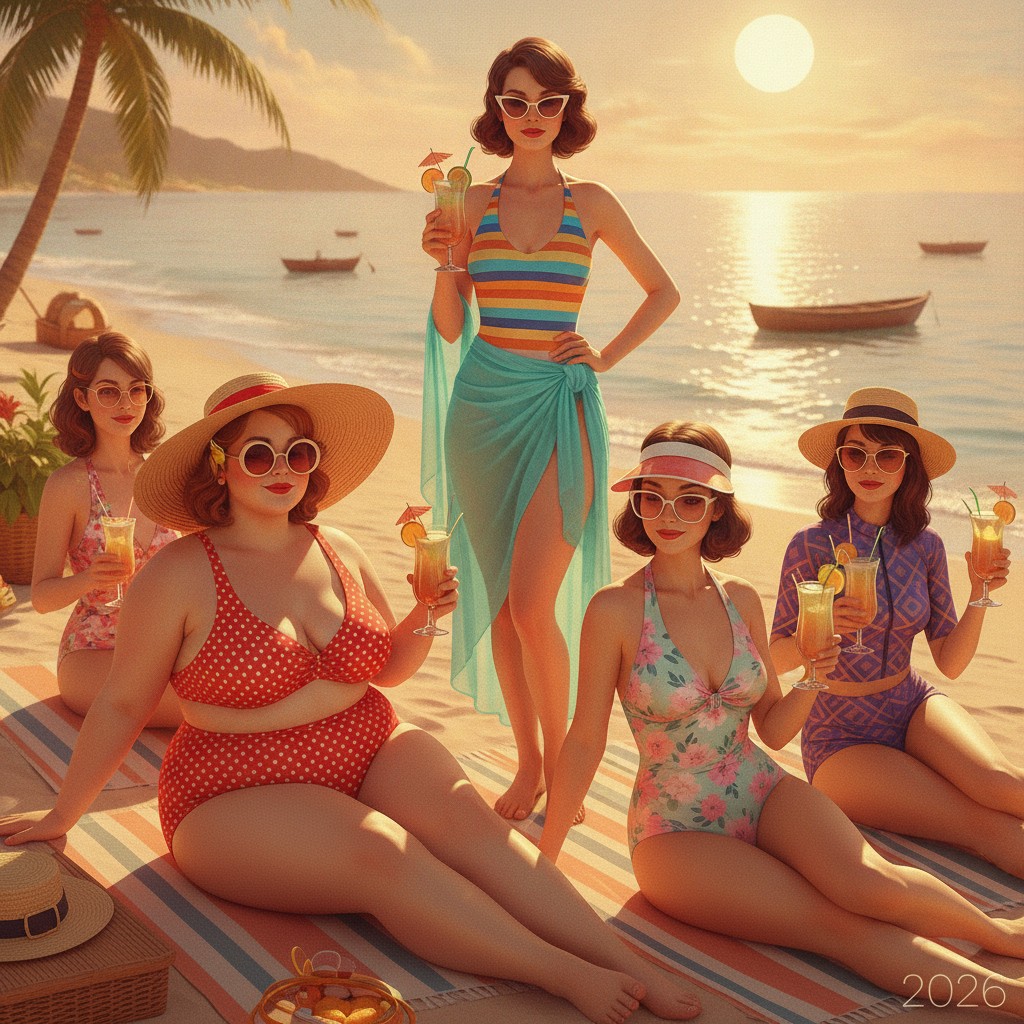 Moda Mare: Il Trend dei Costumi da Bagno Vintage