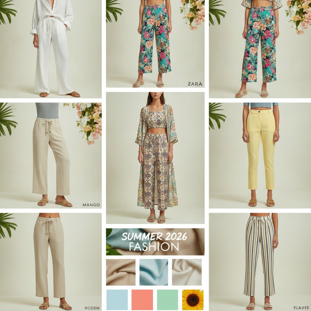 Pantaloni Estivi: Guida Completa ai Must-Have di Zara, Mango e Stradivarius