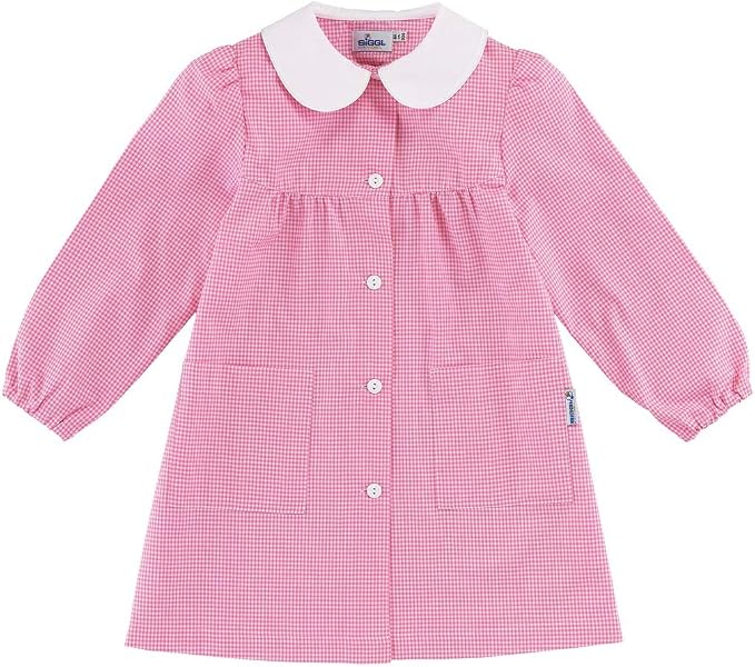 Grembiule asilo Siggi rosa per bambina