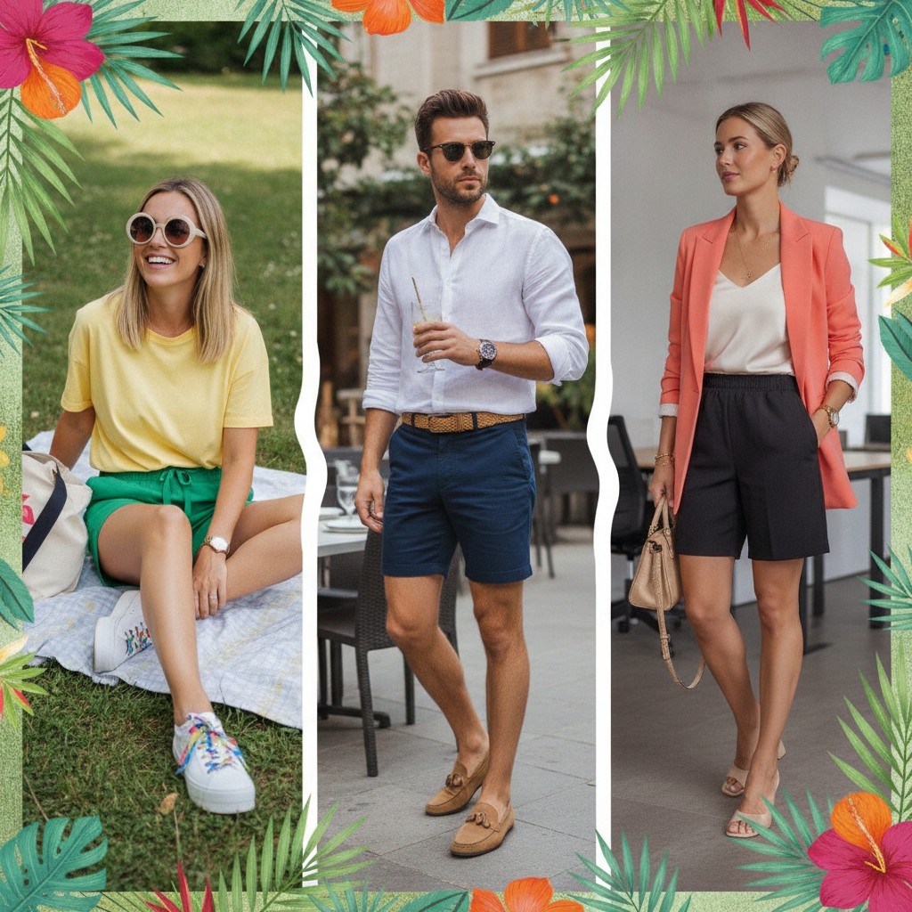 Come abbinare i pantaloncini sportivi per un look chic
