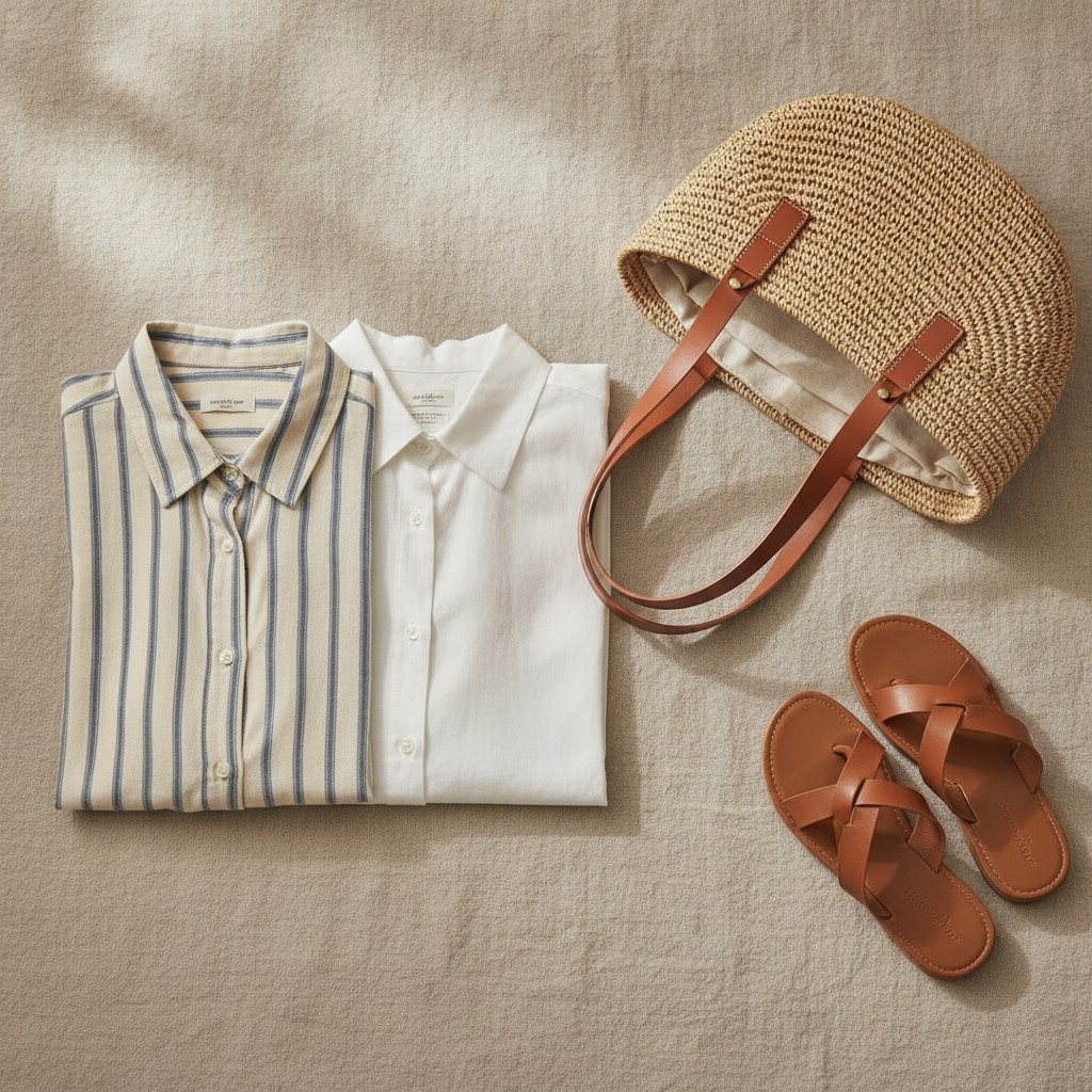 Camicia a righe e bianca: come sceglierla e abbinarla