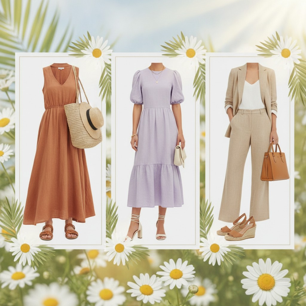Outfit Estivi: Idee per Indossare Abiti in Lino con Stile