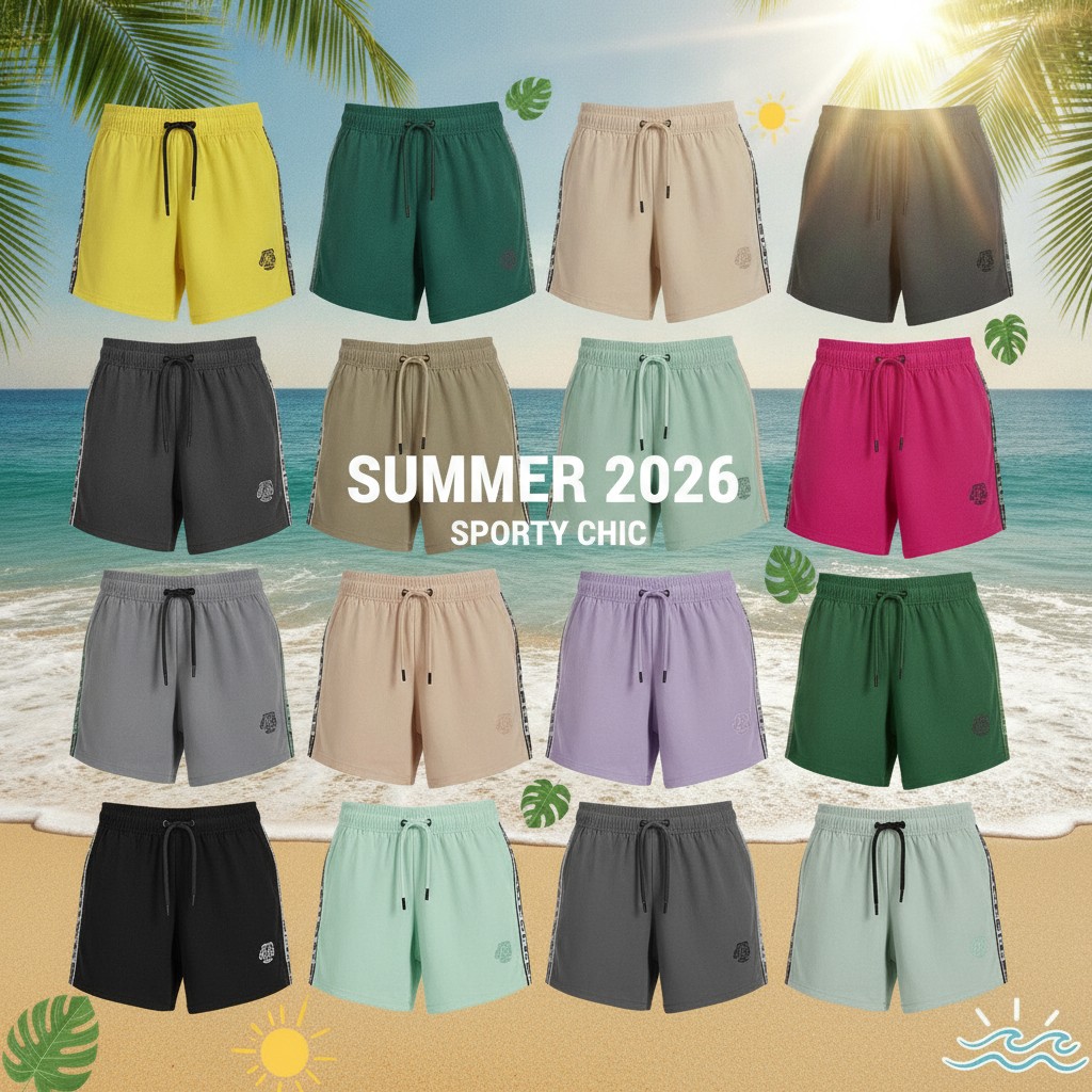 Le tendenze colori per i pantaloncini sportivi estate 2026