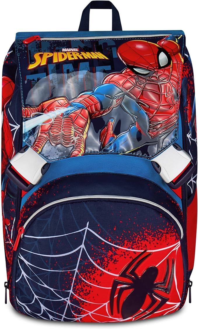 Zaino Seven Spiderman sdoppiabile scuola elementare 24-27 lt